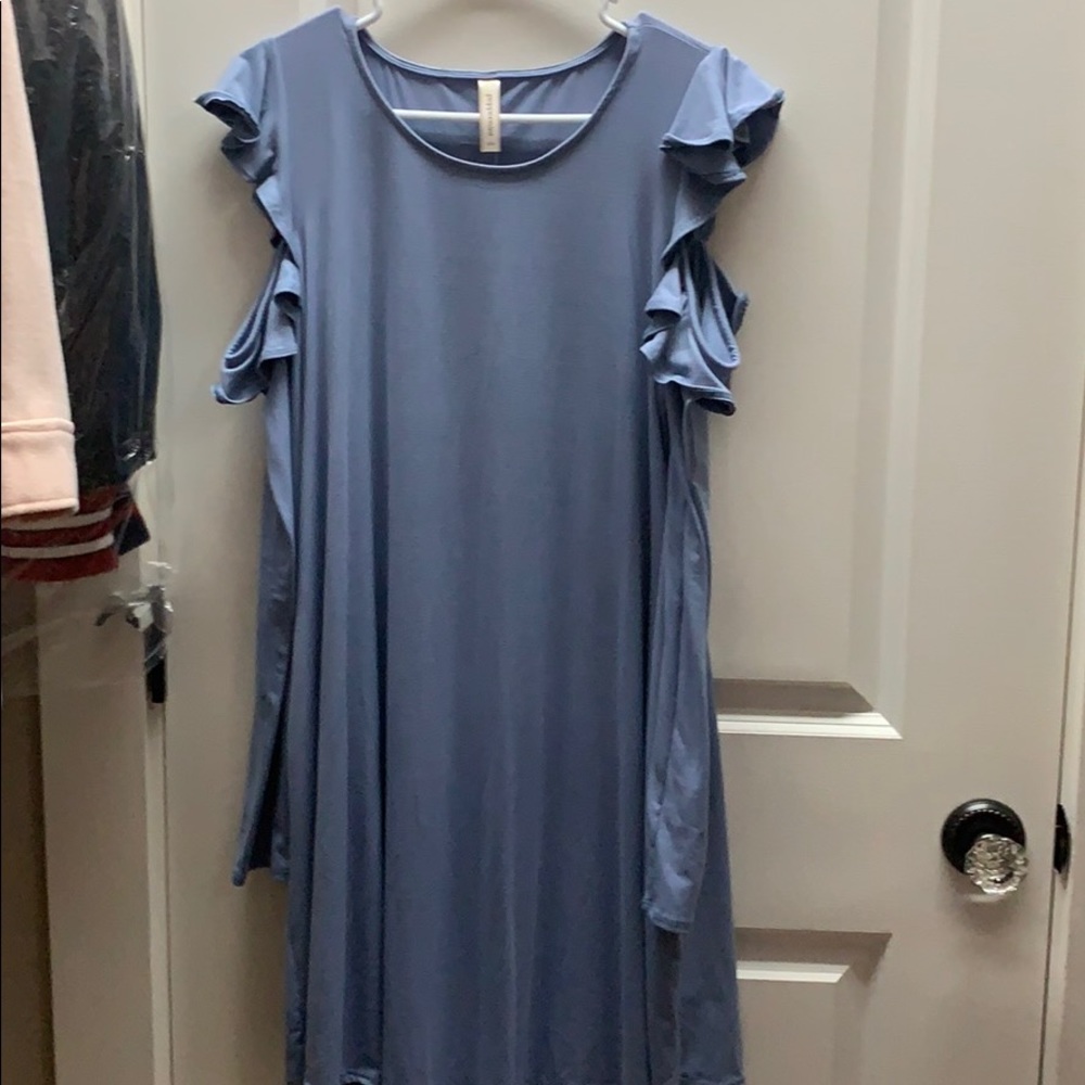 cold shoulder dress